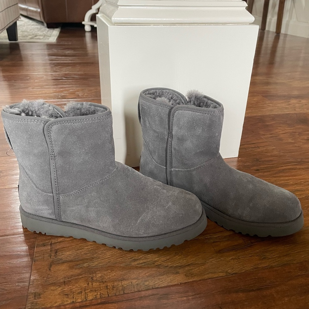 UGG Cory Charcoal Suede Boots- Women’s Size 7- EUC!!